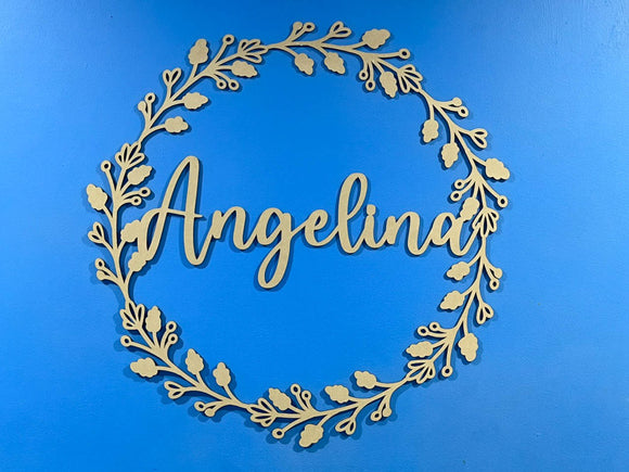 Custom Made Hoop Decoration - Event Signage