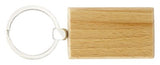 Personalised Timber Keychain (Rectangle) - 9955