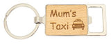 Personalised Timber Keychain with Bottle Opener