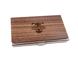 Personalised Wooden Business Cards Holder