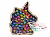 Easter Eggs Drop Box/Money Box (Unicorn)