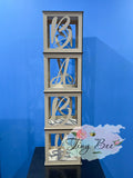 Large Wooden Letter Blocks - Price PER Block