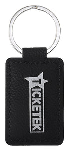 Personalised Leatherette Keychain (Rectangle) - LE117