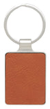 Personalised Leatherette Keychain (Rawhide with Chrome) - LE151