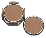 Personalised Leatherette Coaster Set - Round – LC201