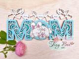 Personalised Layered Mom Sign