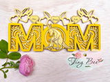 Personalised Layered Mom Sign