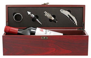 Personalised Timber Wine Gift Box – WGB15